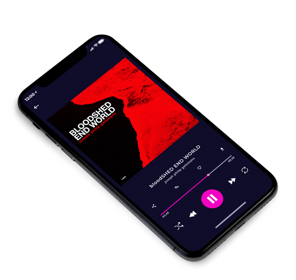 3D view of Premade Pop Album Cover - Monza #6048 | AlbumArtZone*