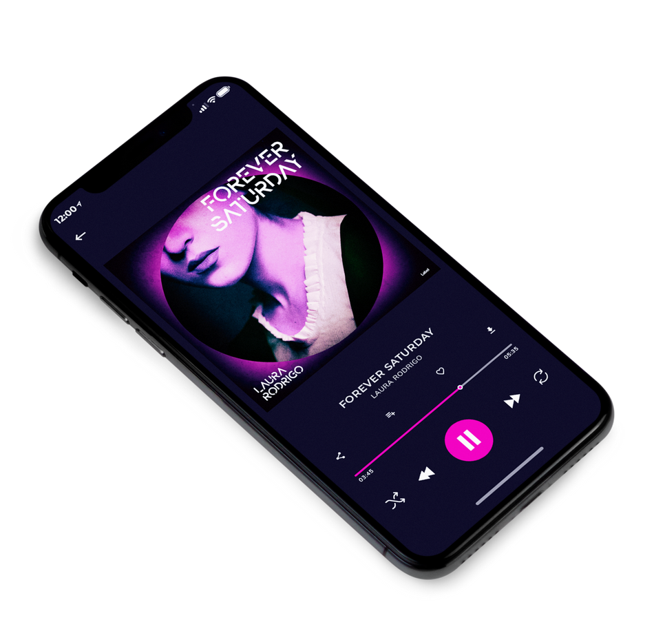 3D view of Premade Pop Album Cover - Light Orchid #6238 | AlbumArtZone*