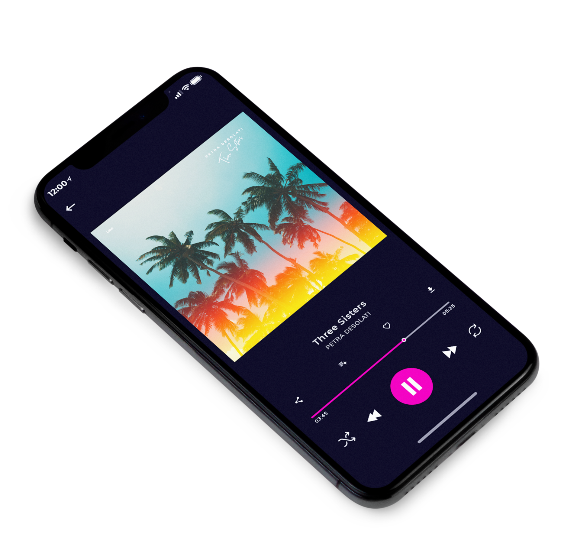 3D view of Premade Summer Hits Album Cover - Eagle #7036 | AlbumArtZone*