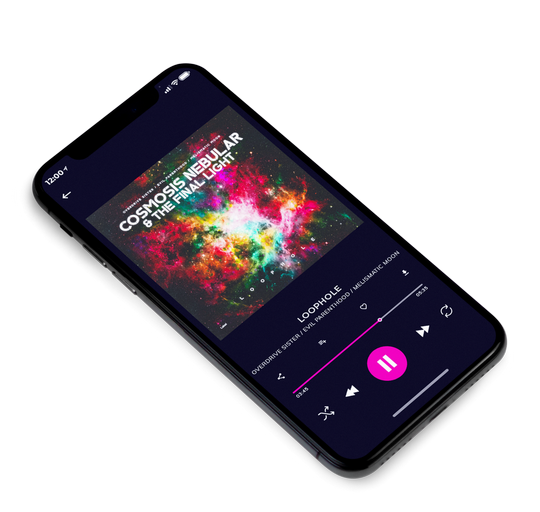 3D view of Premade Electronica & Ambient Album Cover - Mine Shaft #7354 | AlbumArtZone*