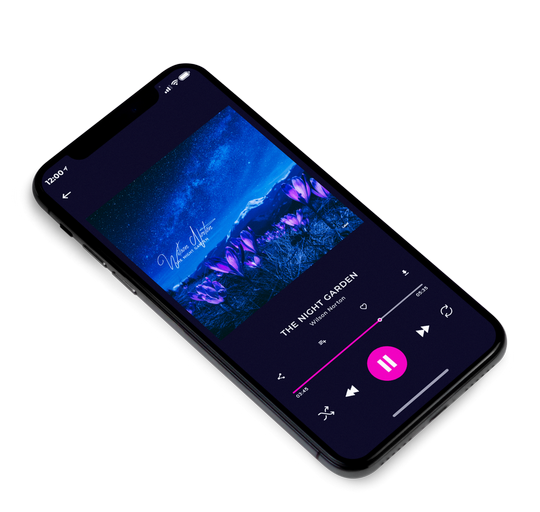 3D view of Premade Pop Album Cover - Catalina Blue #7362 | AlbumArtZone*