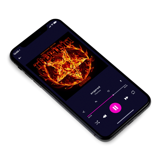 3D view of Premade Heavy Metal & Gothic Metal Album Cover - Wood Bark #7440 | AlbumArtZone*