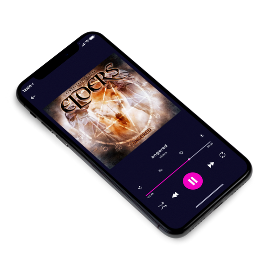 3D view of Premade Heavy Metal & Gothic Metal Album Cover - Toast #7442 | AlbumArtZone*