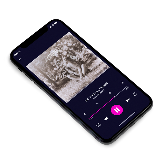 3D view of Premade Country & Acoustic Album Cover - Schooner #7501 | AlbumArtZone*