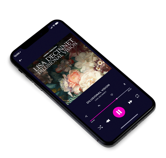 3D view of Premade Classical & Romantic Music Album Cover - Cameo #7502 | AlbumArtZone*