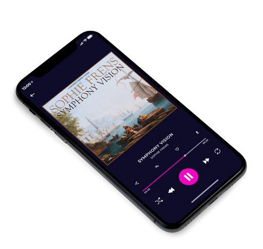 3D view of Premade Classical & Romantic Music Album Cover - Mondo #7509 | AlbumArtZone*