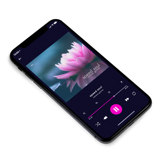 3D view of Premade Electronica & Ambient Album Cover - River Bed #7634 | AlbumArtZone*