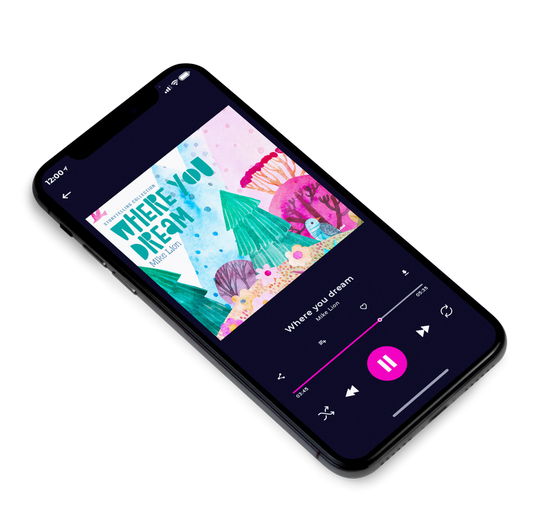 3D view of Premade Podcast Album Cover - Lochinvar #7694 | AlbumArtZone*