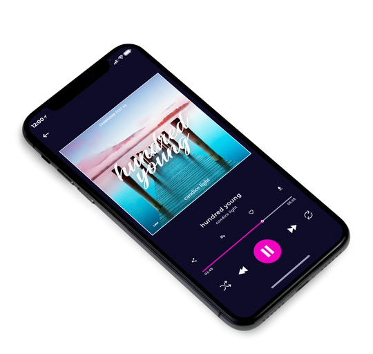 3D view of Premade Electronica & Ambient Album Cover - Loblolly #7704 | AlbumArtZone*