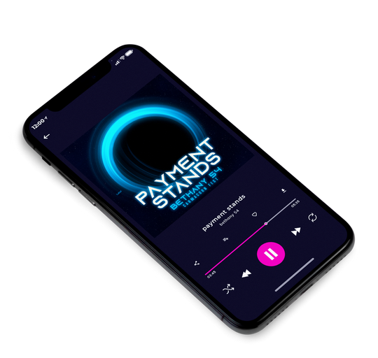 3D view of Premade EDM, House & Dub Album Cover - Black Pearl #7780 | AlbumArtZone*