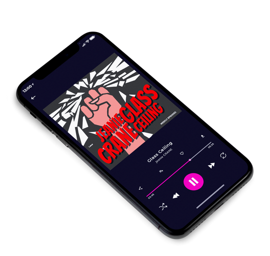 3D view of Premade Podcast Album Cover - Thunder #7852 | AlbumArtZone*