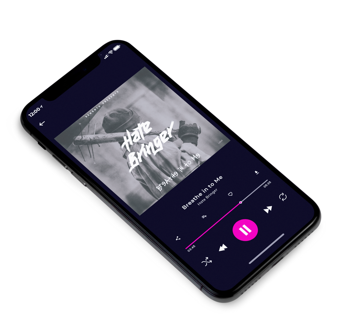 3D view of Premade Rock,Punk & Alternative Album Cover - Concord #7968 | AlbumArtZone*