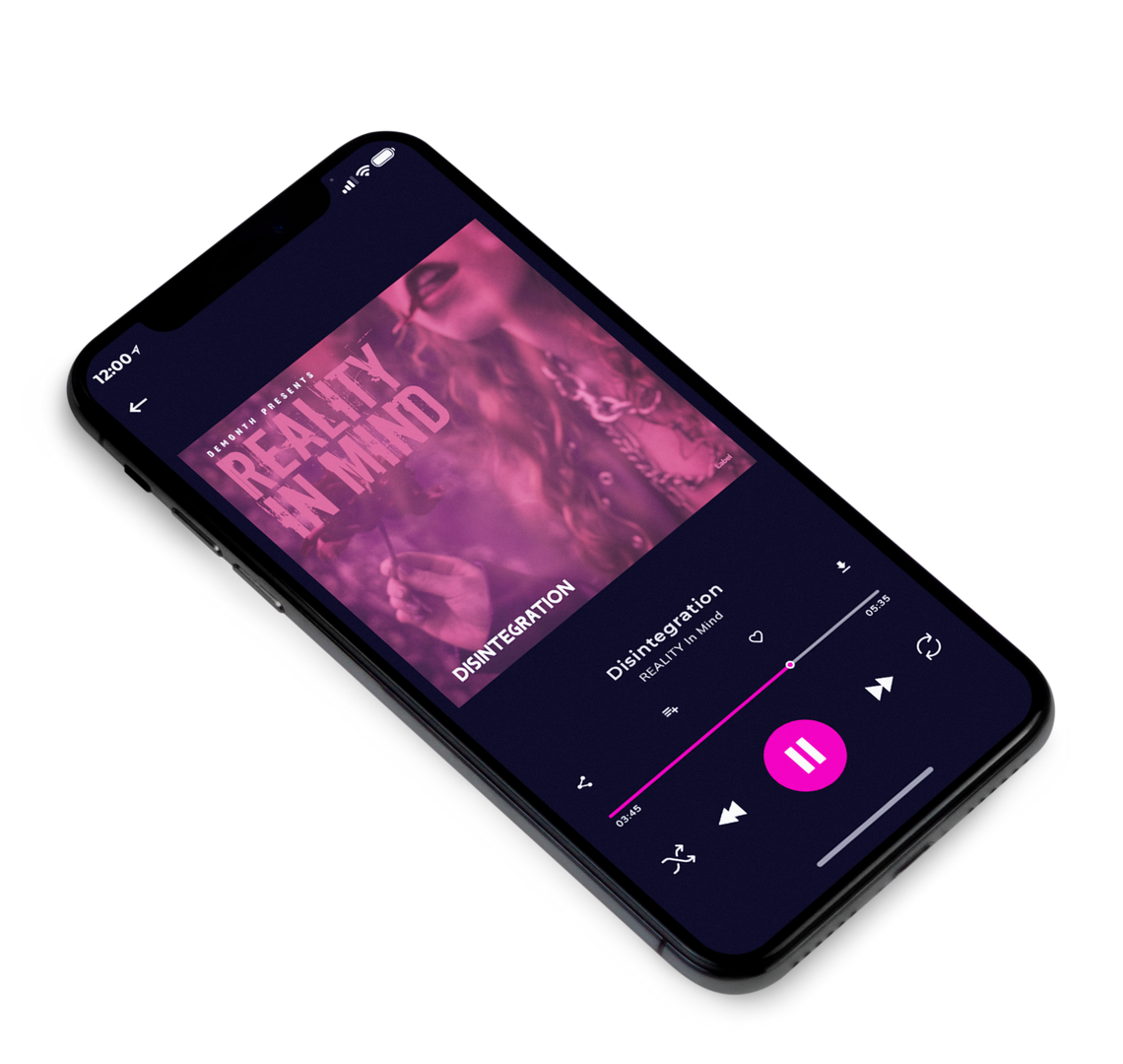 3D view of Premade Rock,Punk & Alternative Album Cover - Cosmic #7984 | AlbumArtZone*
