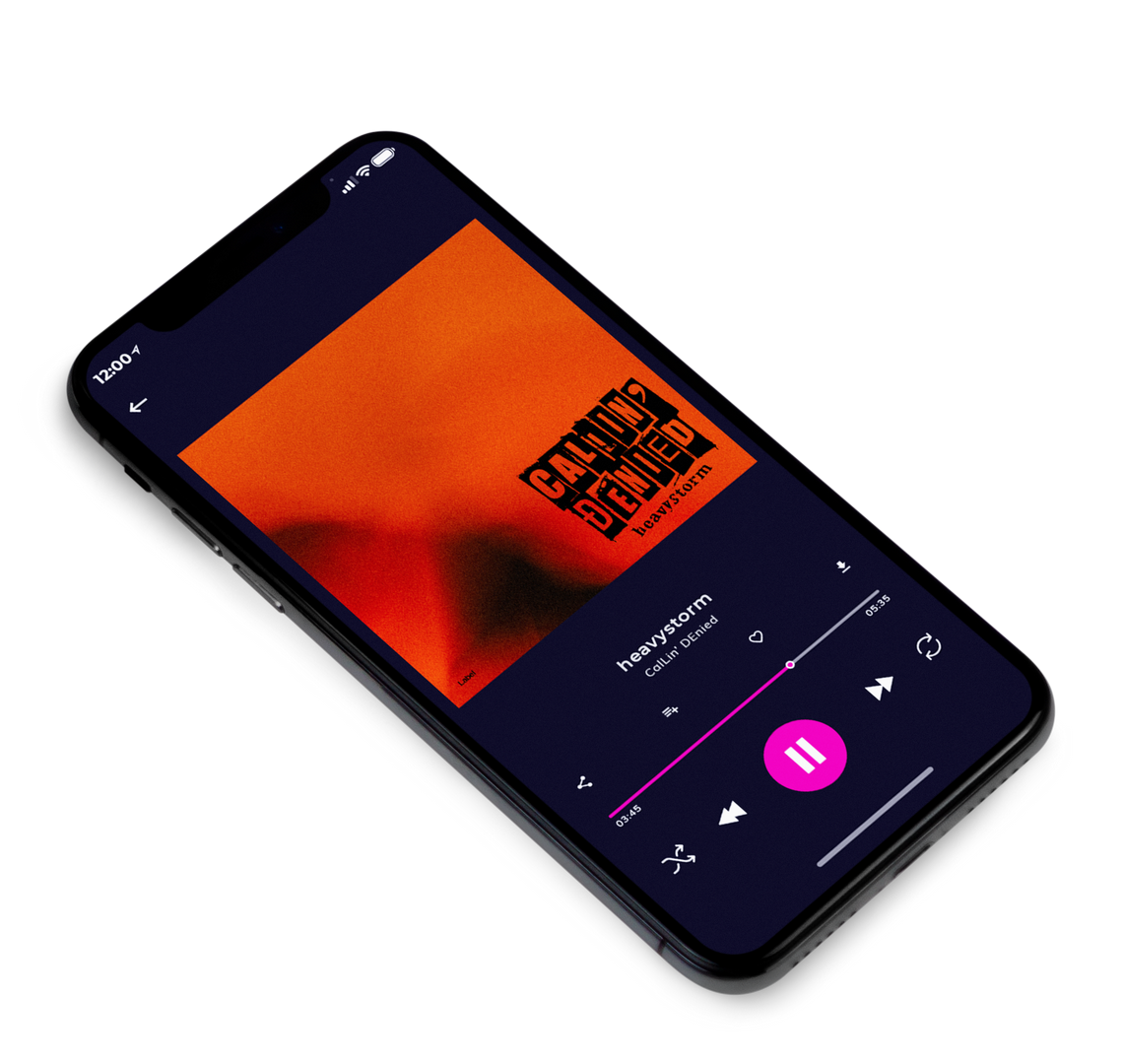 3D view of Premade Rock,Punk & Alternative Album Cover - Rock Spray #7993 | AlbumArtZone*