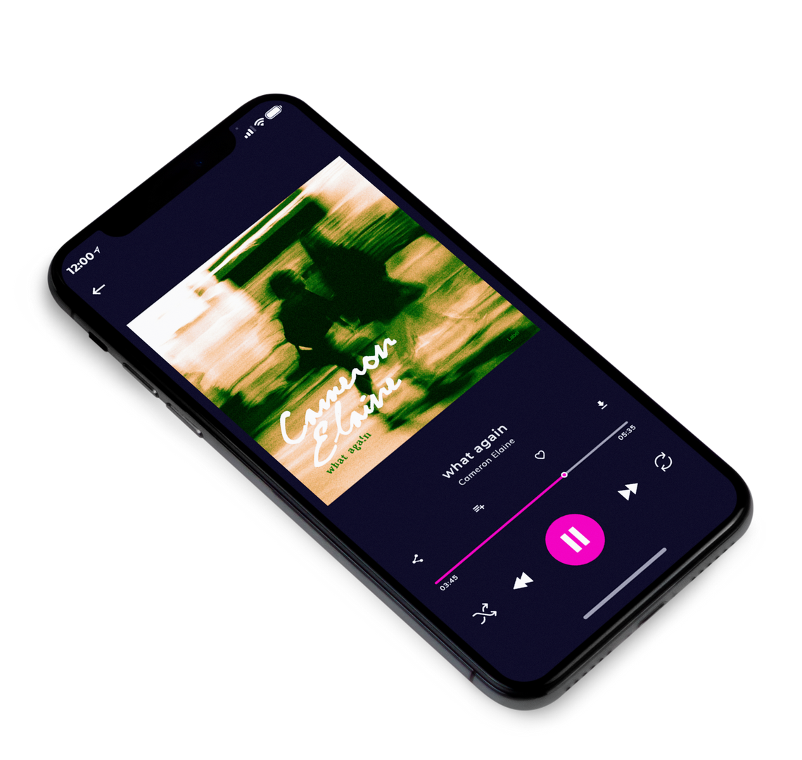 3D view of Premade Pop Album Cover - Chalky #8010 | AlbumArtZone*