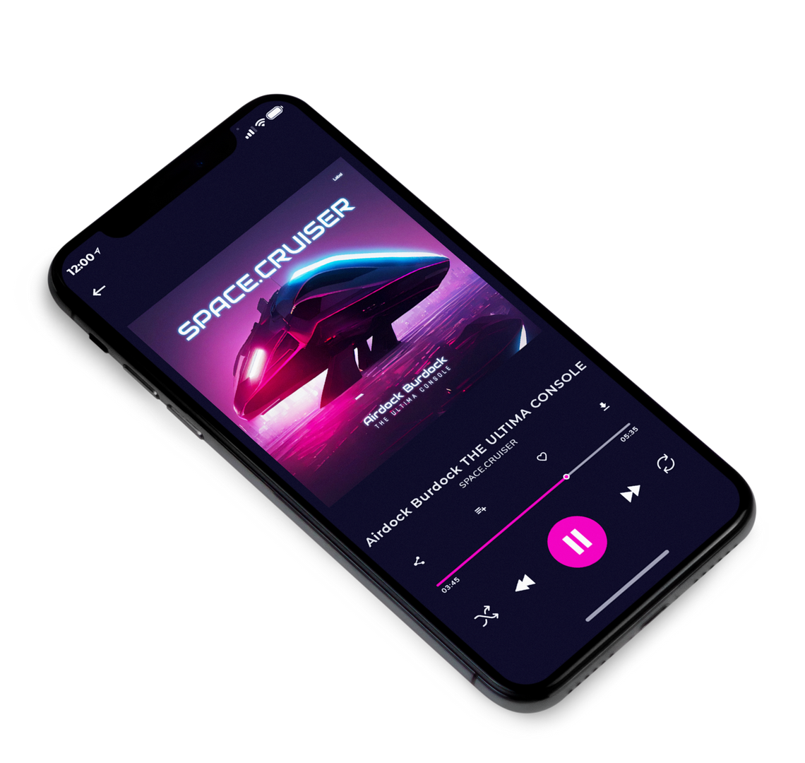3D view of Premade Electronica & Ambient Album Cover - Revolver #8074 | AlbumArtZone*