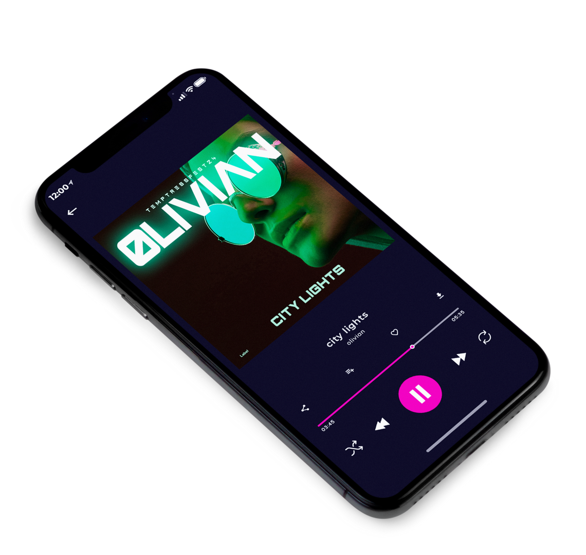 3D view of Premade Pop Album Cover - Hunter Green #8275 | AlbumArtZone*