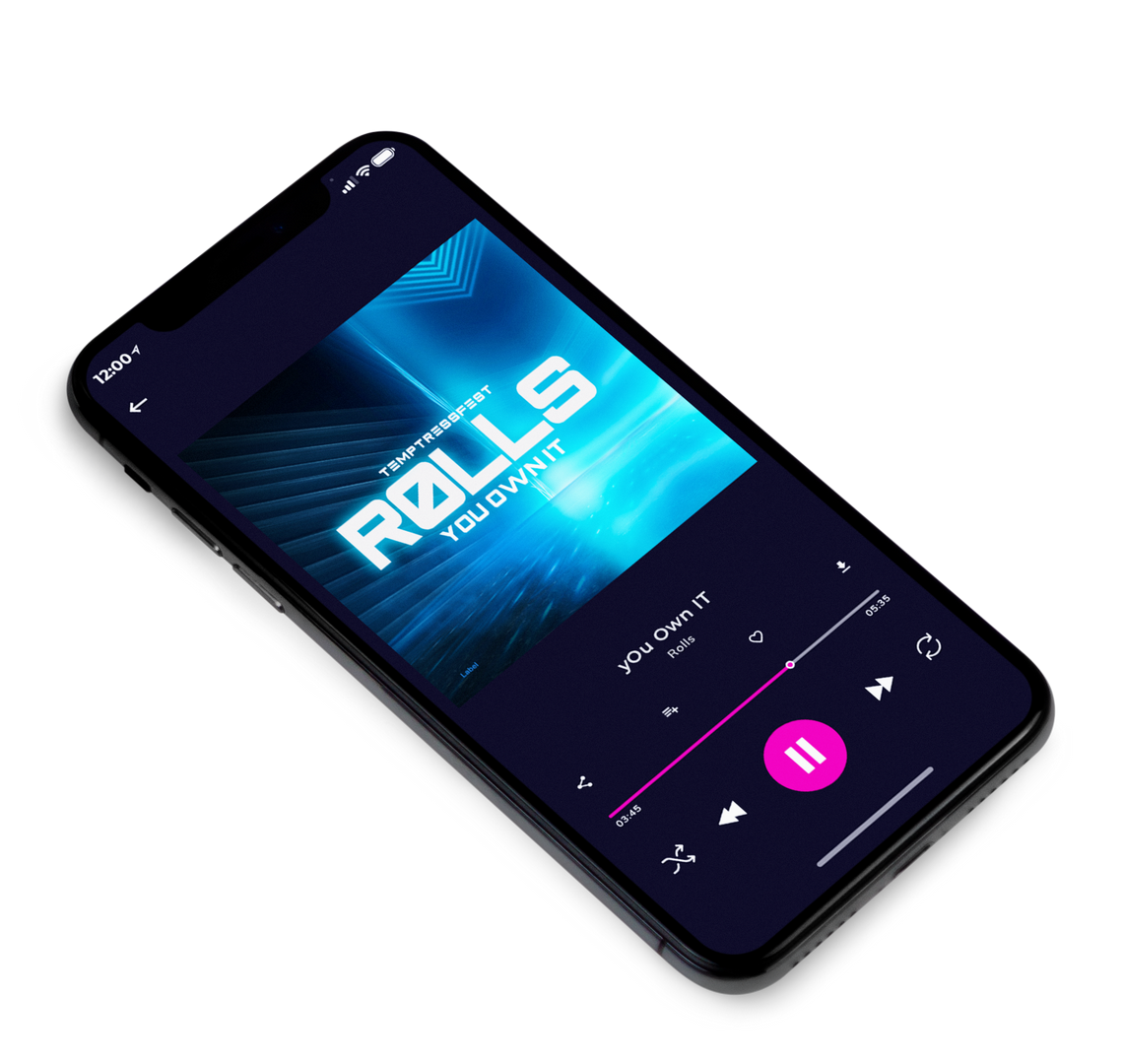 3D view of Premade Dance & House Album Cover - Downriver #8290 | AlbumArtZone*
