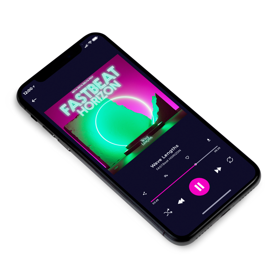 3D view of Premade EDM, House & Dub Album Cover - Finn #8586 | AlbumArtZone*