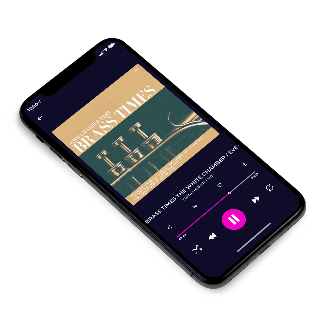 3D view of Premade Traditional Jazz & Blues Album Cover - Twine #8842 | AlbumArtZone*