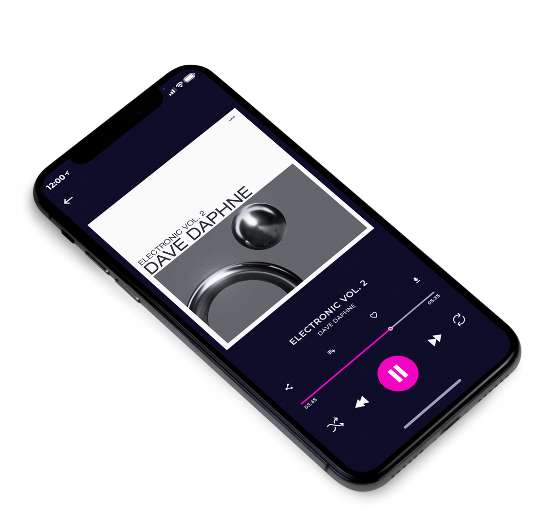 3D view of Premade Contemporary Music Album Cover - Tundora #8857 | AlbumArtZone*