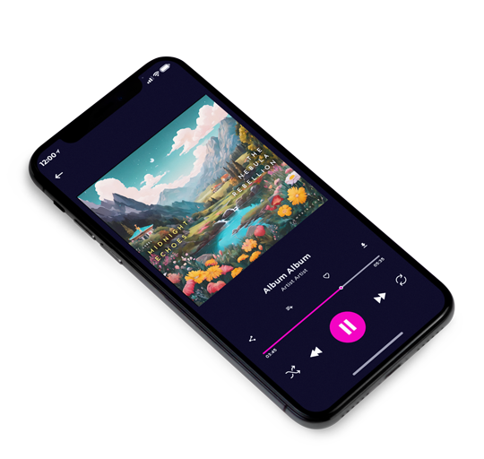 3D view of Premade Indie & Folk Music Album Cover - Nandor #10489 | AlbumArtZone*