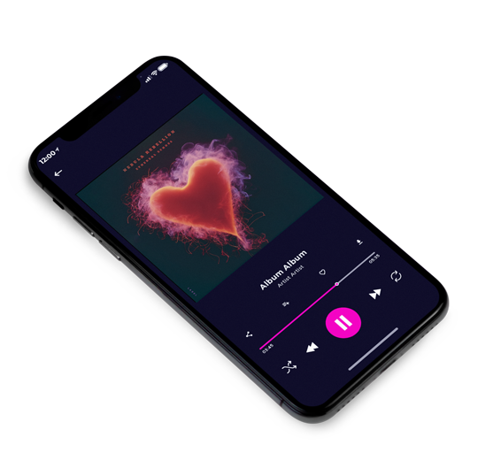 3D view of Premade Valentine's Day Album Cover - Mirage #10559 | AlbumArtZone*