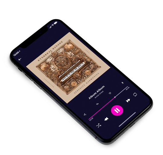 3D view of Premade Contemporary Music Book Cover - Mongoose #10587 | AlbumArtZone*
