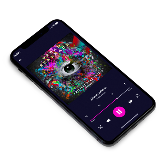 3D view of Premade Contemporary Music Album Cover - Shark #10641 | AlbumArtZone*