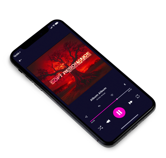 3D view of Premade Indie & Folk Music Album Cover - Valencia #10780 | AlbumArtZone*
