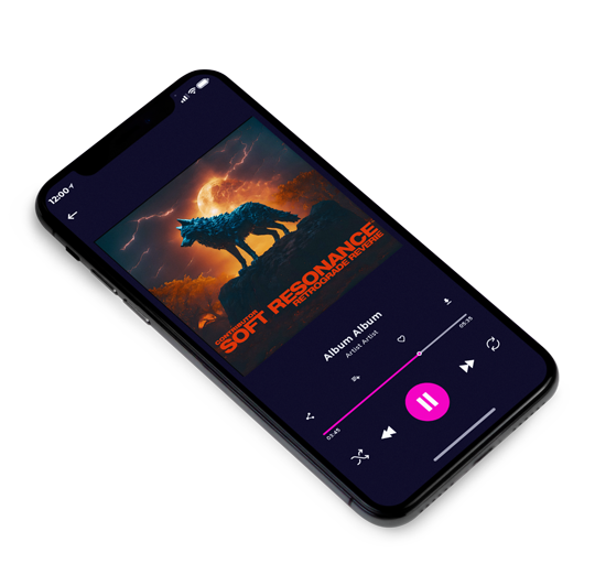 3D view of Premade Rock,Punk & Alternative Album Cover - Shark #10788 | AlbumArtZone*