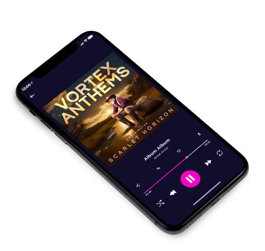 3D view of Premade Podcast Album Cover - Oil #10834 | AlbumArtZone*