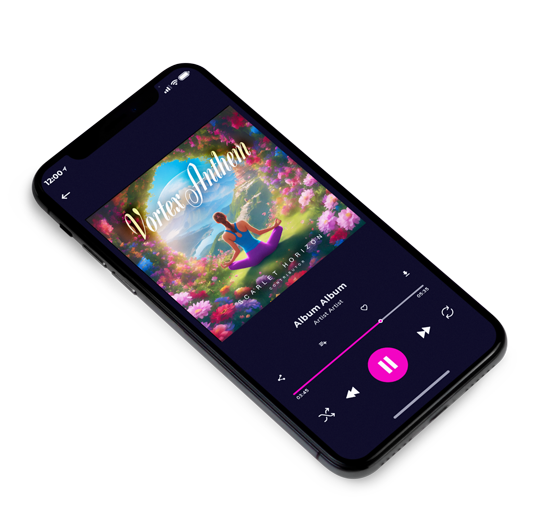 3D view of Premade Podcast Album Cover - Masala #10854 | AlbumArtZone*