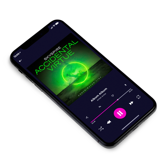 3D view of Premade Electronica & Ambient Album Cover - Mallard #11021 | AlbumArtZone*