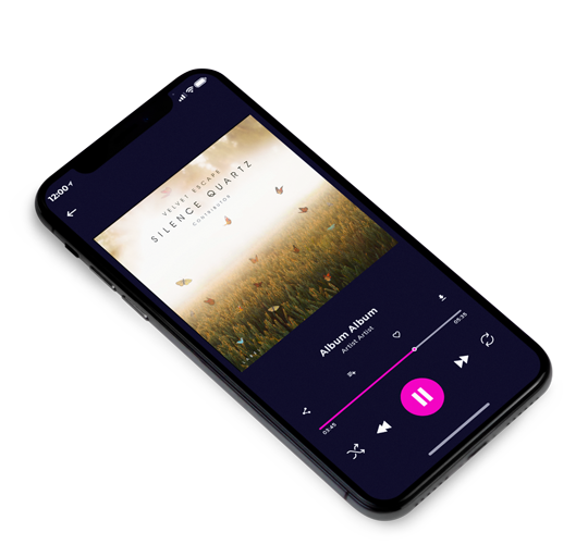 3D view of Premade Indie & Folk Music Album Cover - Lisbon Brown #11041 | AlbumArtZone*