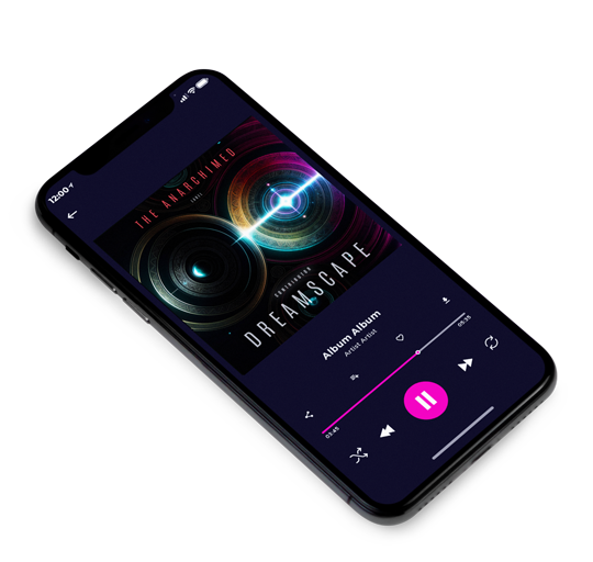 3D view of Premade Electronica & Ambient Album Cover - Woodsmoke #11158 | AlbumArtZone*