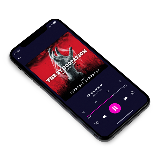 3D view of Premade Rock,Punk & Alternative Album Cover - Eclipse #11427 | AlbumArtZone*