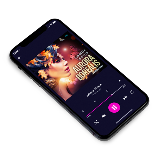 3D view of Premade Contemporary Music Album Cover - Tumbleweed #11557 | AlbumArtZone*