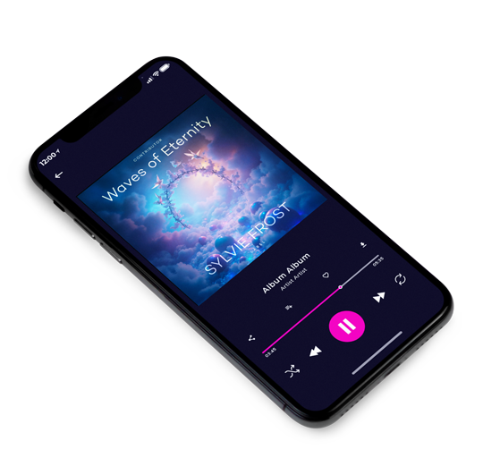 3D view of Premade Podcast Album Cover - Astronaut #11716 | AlbumArtZone*