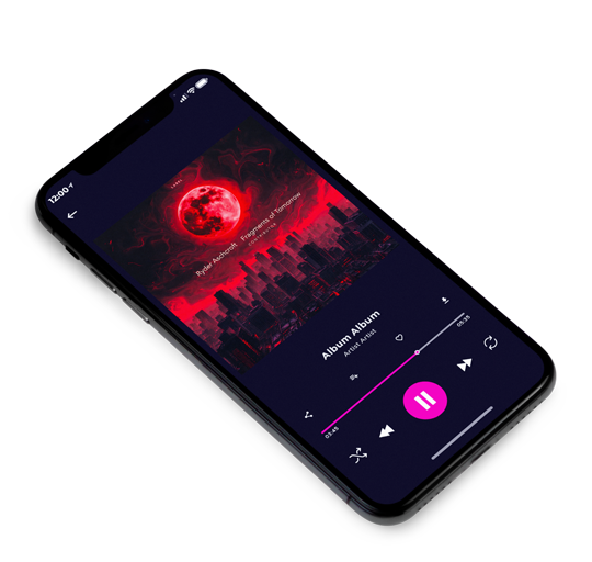 3D view of Premade Electronica & Ambient Album Cover - Gondola #11918 | AlbumArtZone*