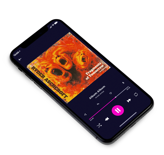 3D view of Premade Electronica & Ambient Album Cover - Piper #11929 | AlbumArtZone*