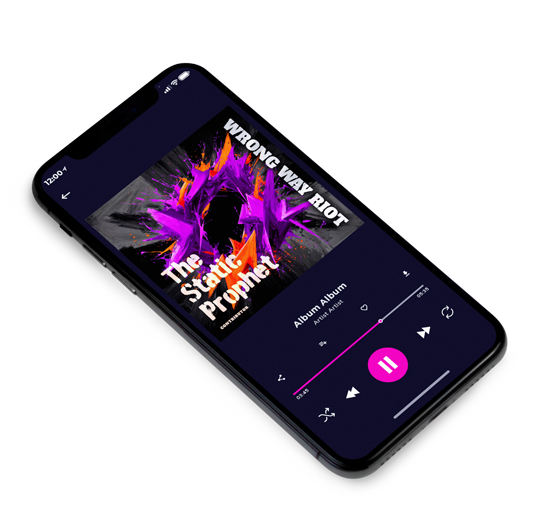 3D view of Premade Contemporary Music Album Cover - Charm #11936 | AlbumArtZone*