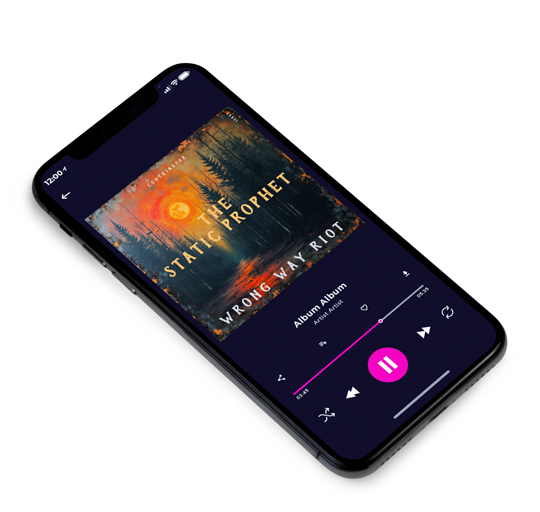 3D view of Premade Electronica & Ambient Book Cover - Copper #11949 | AlbumArtZone*