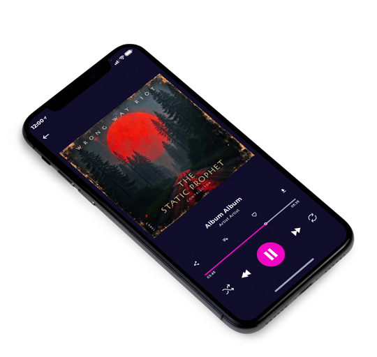 3D view of Premade Electronica & Ambient Album Cover - Shark #11953 | AlbumArtZone*