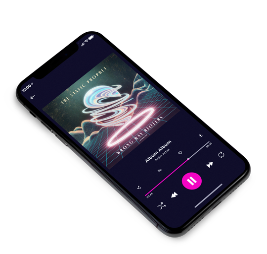 3D view of Premade Electronica & Ambient Album Cover - Tuna #12009 | AlbumArtZone*