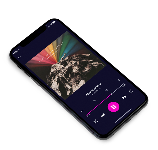 3D view of Premade Electronica & Ambient Album Cover - Dune #12100 | AlbumArtZone*
