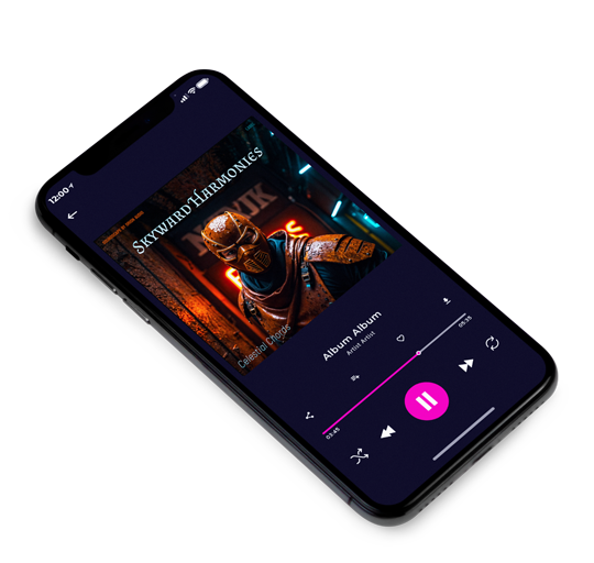 3D view of Premade Electronica & Ambient Album Cover - Gondola #16015 | AlbumArtZone*