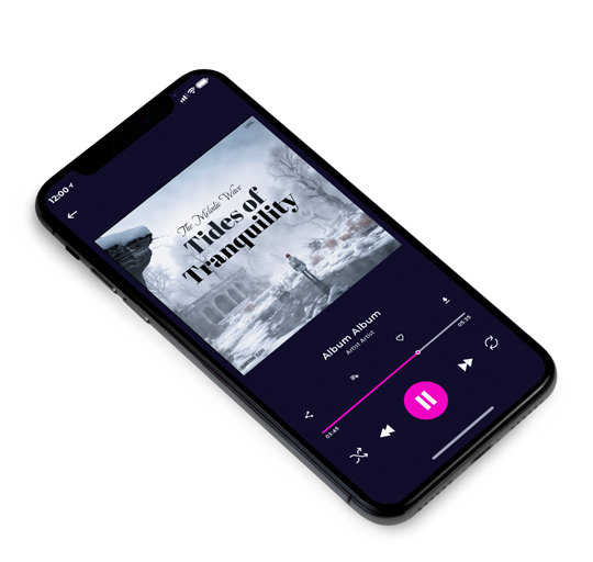 3D view of Premade Electronica & Ambient Album Cover - Manatee #16132 | AlbumArtZone*