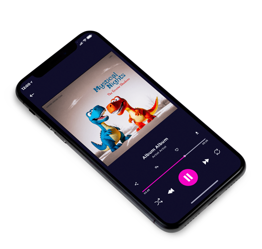 3D view of Premade Music for Children Album Cover - Squirrel #16302 | AlbumArtZone*