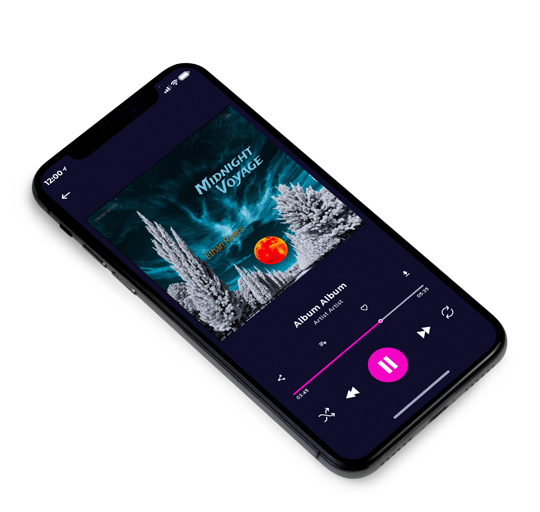 3D view of Premade Electronica & Ambient Album Cover - Del Rio #16318 | AlbumArtZone*